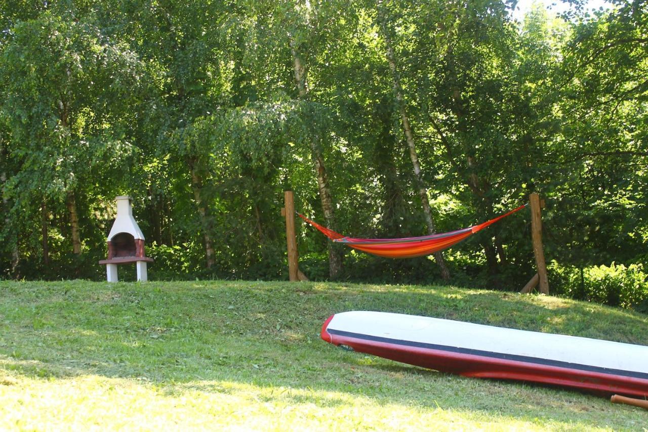 Bajkowe Mazury Domek Holenderski Plaza Lodki Kajaki Wedkowanie Mikołajki Exteriör bild